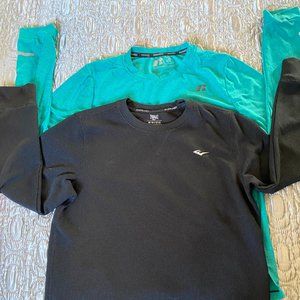 Boys Everlast & Russell Brands long sleeve T's 10/12